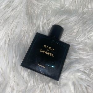 1.70 oz Blue De Chanel Parfum for Men 25% Used